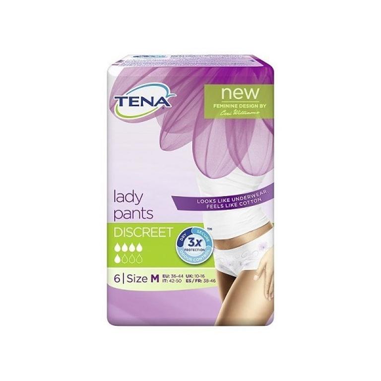 TENA SILHOUETTE BLANC M 6PZ