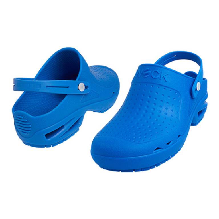 WOCK CLOG BIANCO/BLU M 36/37